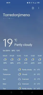 Weather Services android App screenshot 0