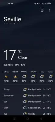 Weather Services android App screenshot 3